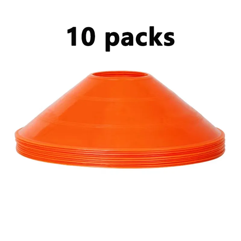 10Pcs Cone Set  - Training Equipment for all sports, Agility Obstacles Training Sport Accessories