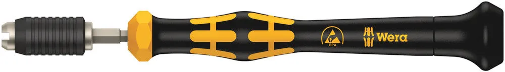 1460 ESD Kraftform Micro torque screwdrivers, with factory pre-set value (0.02-0.11 Nm) and quick-release chuck, 1461 ESD x 0.050 Nm