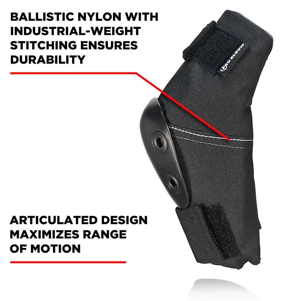 187 Killer Pads Pro Elbow Pads Black