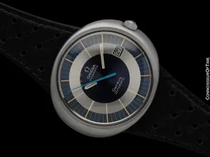 1972 Omega Dynamic Vintage Mens Bracelet Watch with Date - Stainless Steel