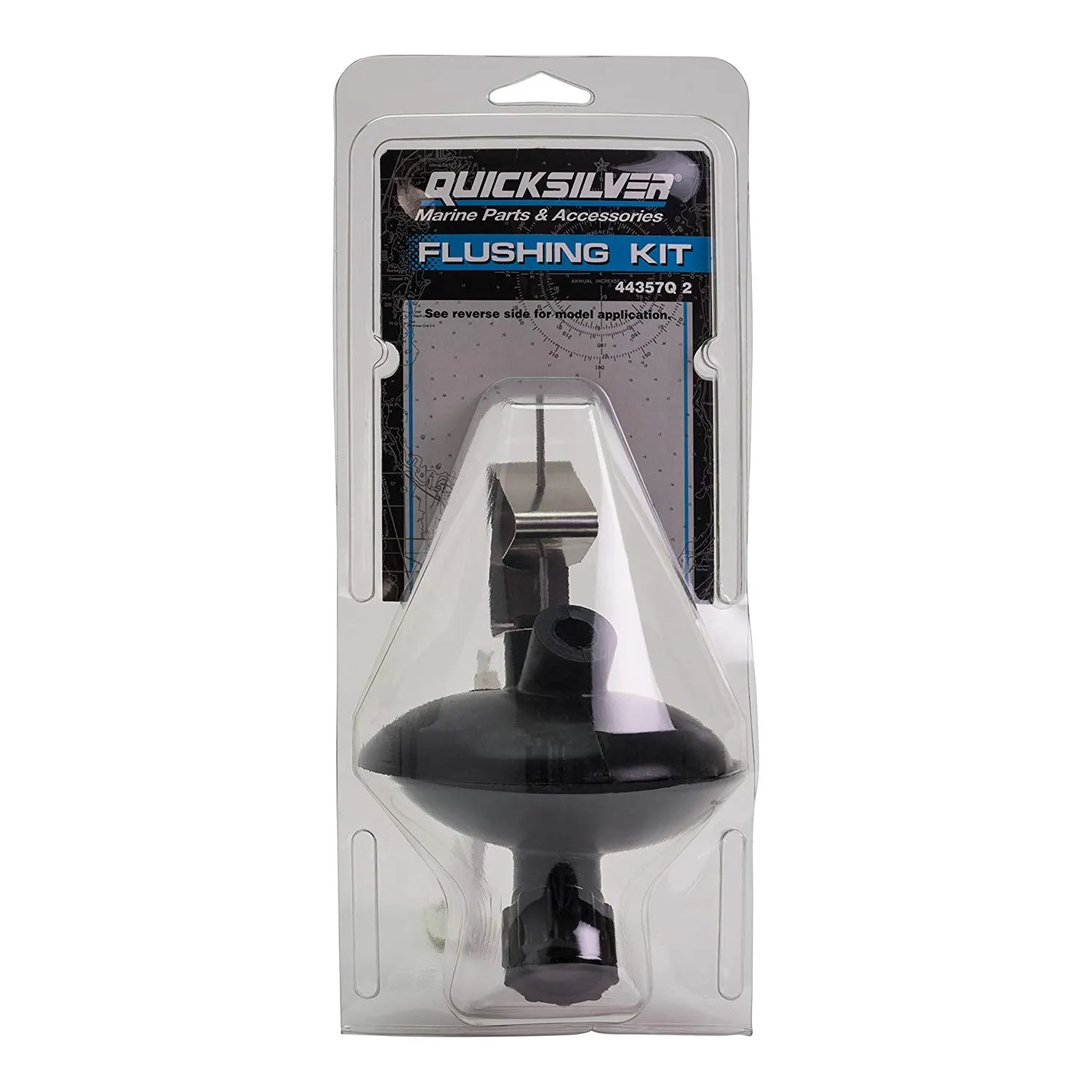 44357Q 2 Mercury Quicksilver Through Gearcase Flushing Kit