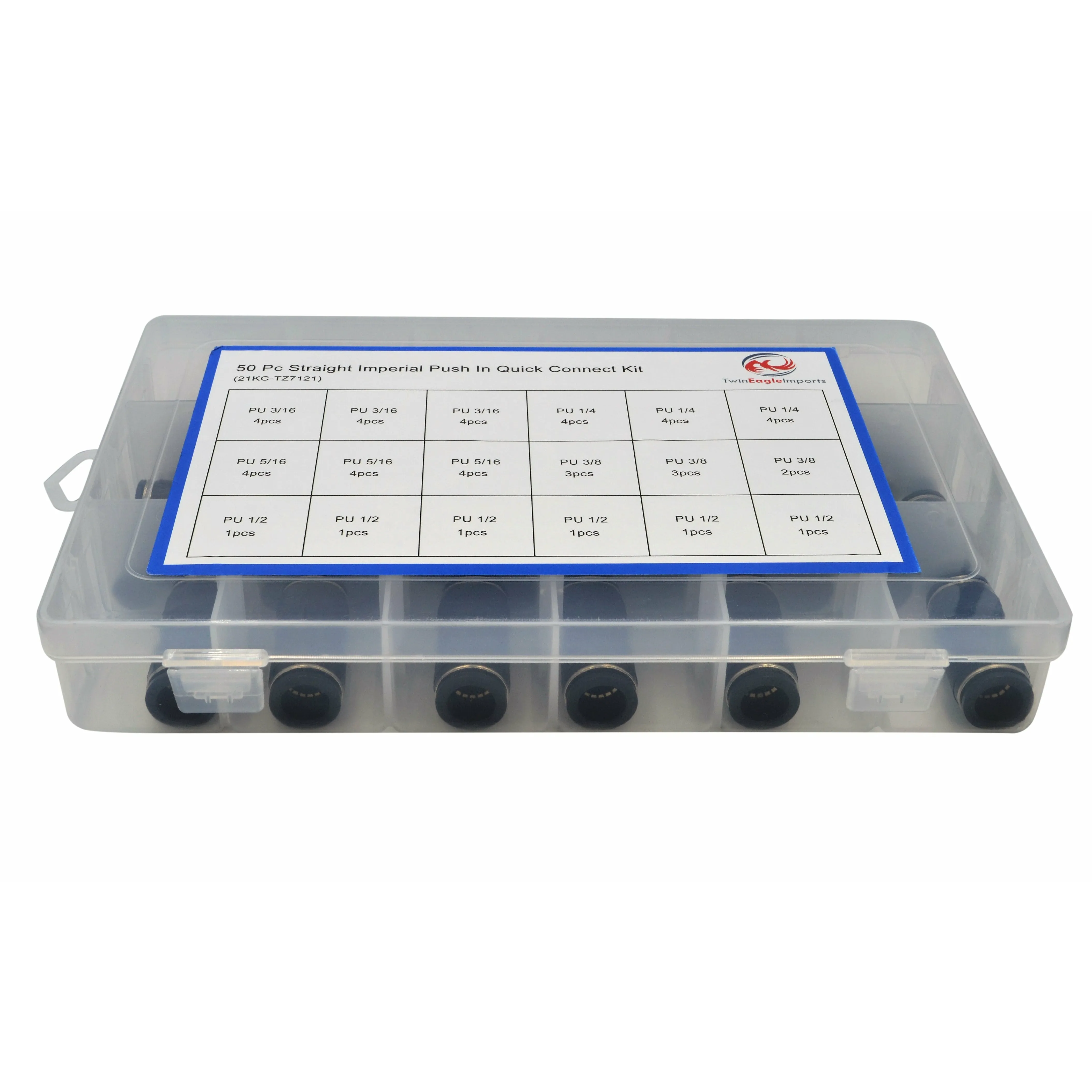 50 pc Imperial Quick Connect Grab Kit Assortment