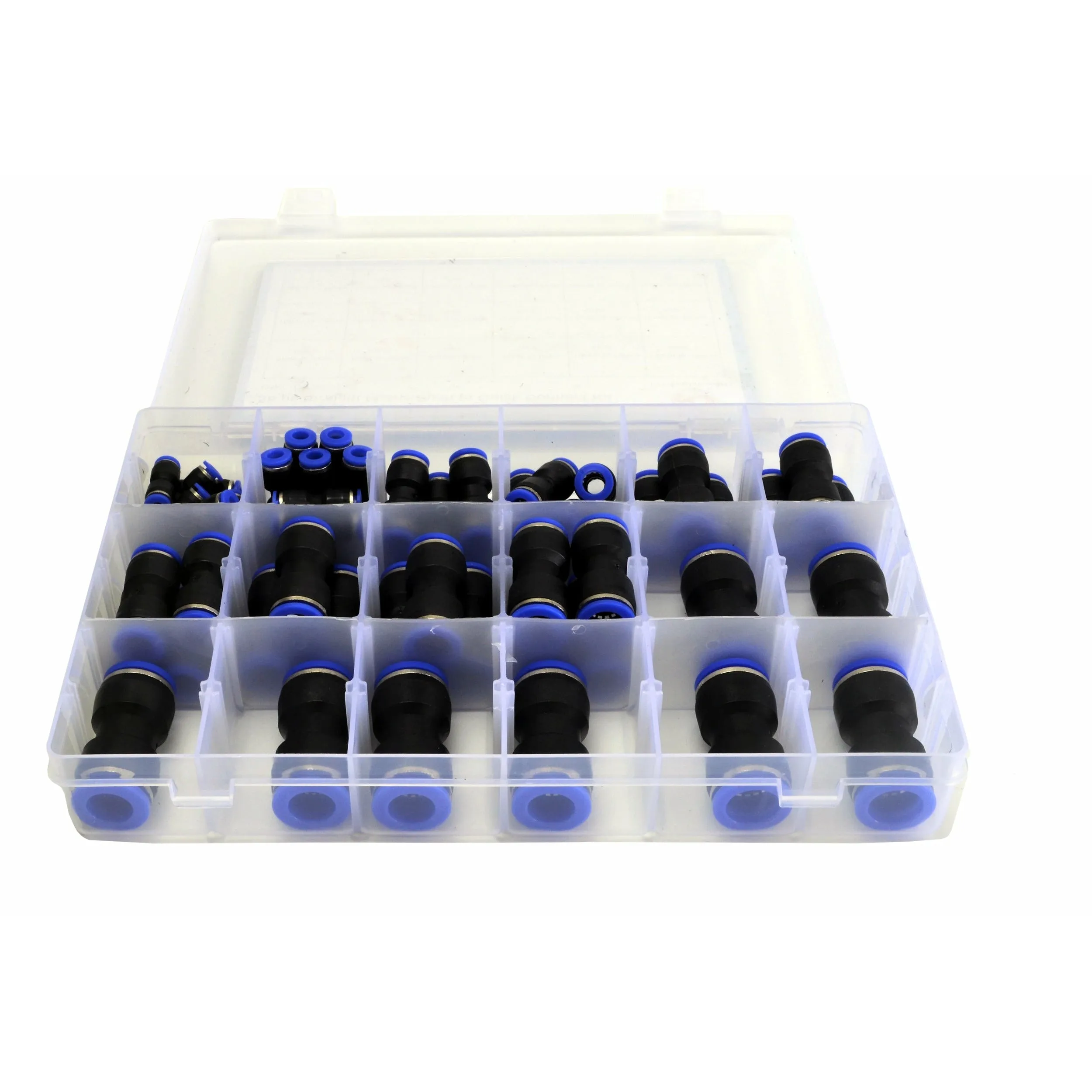 50pc Imperial & 58 PC Metric Quick Connect Grab Kit Assortment
