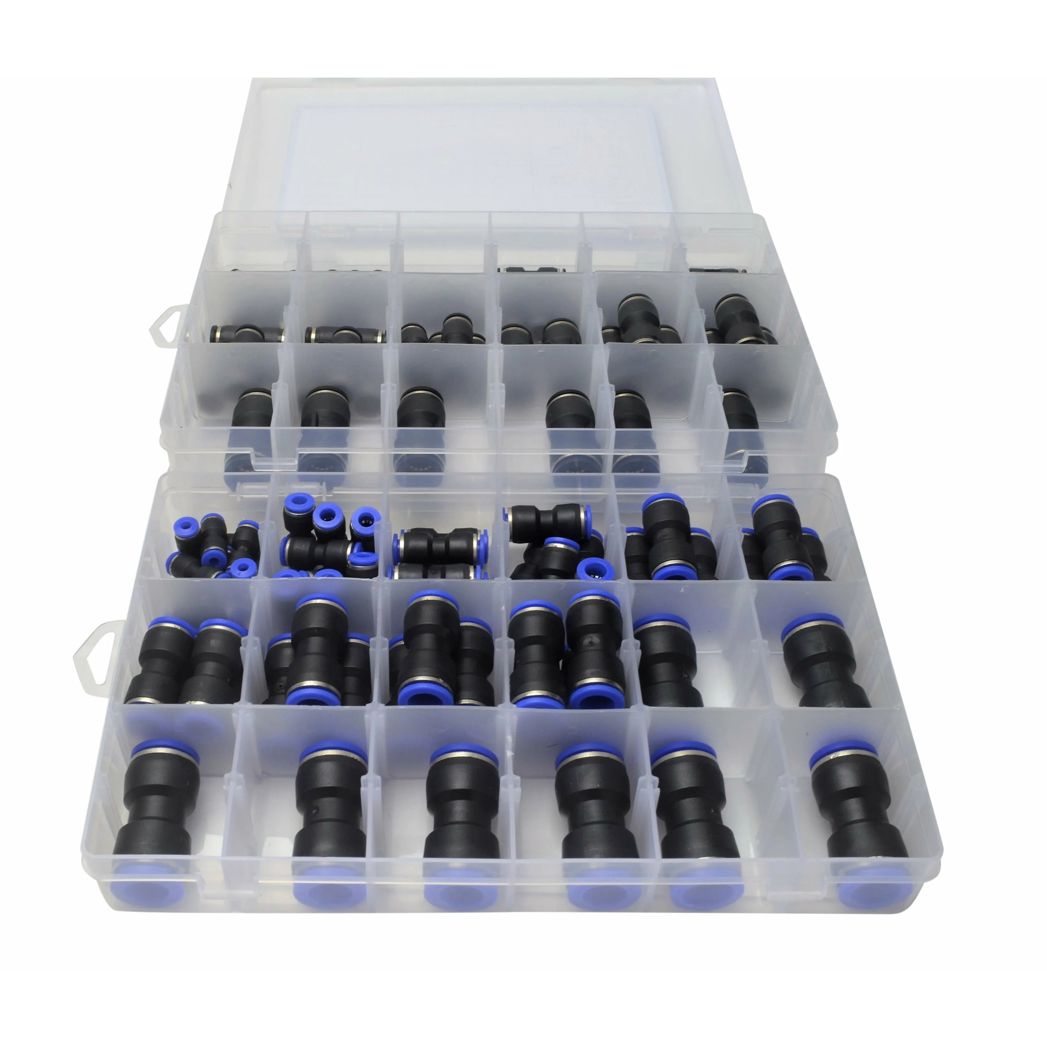 50pc Imperial & 58 PC Metric Quick Connect Grab Kit Assortment