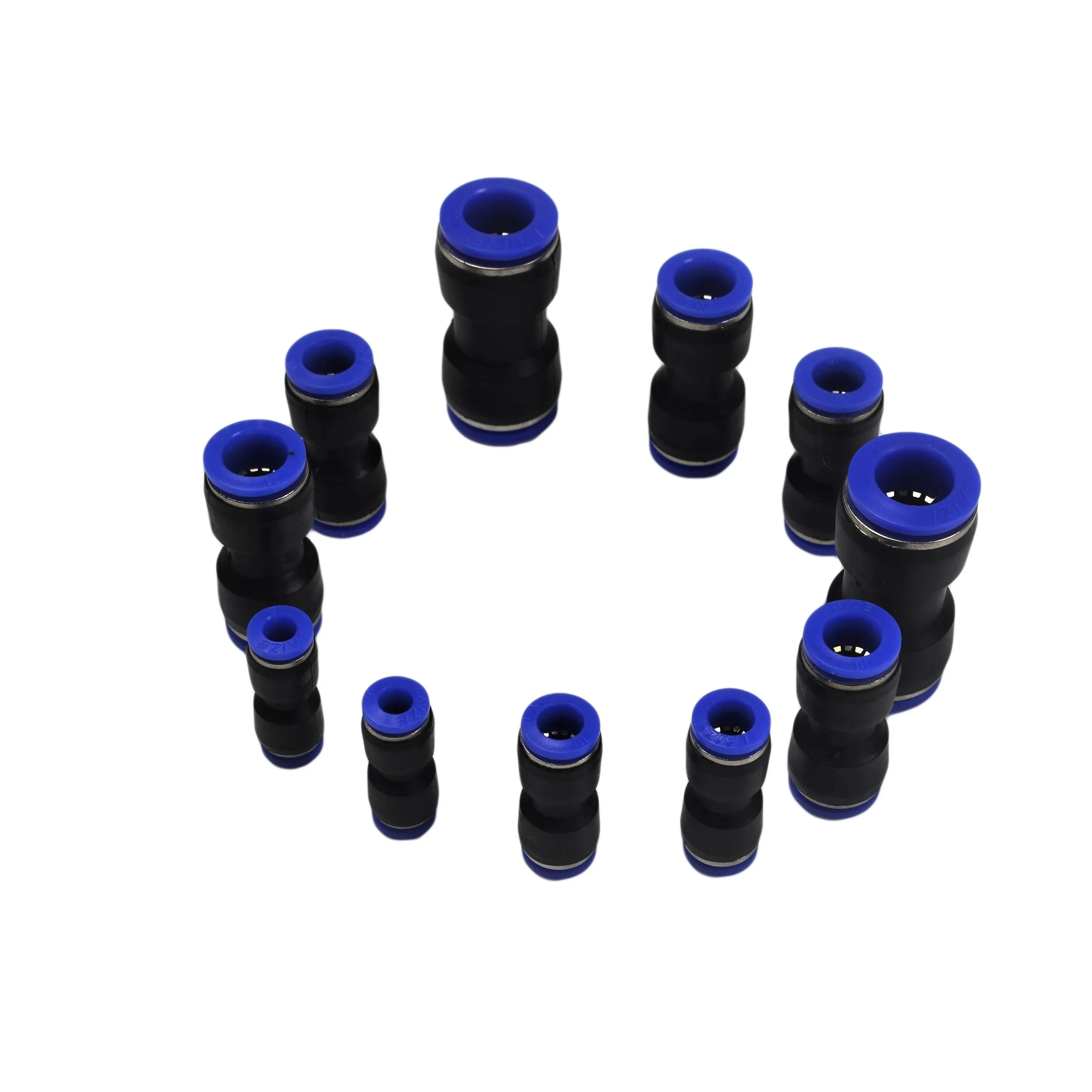58 pc Pushfit air joiner Metric Quick Connect Grab Kit Assortment