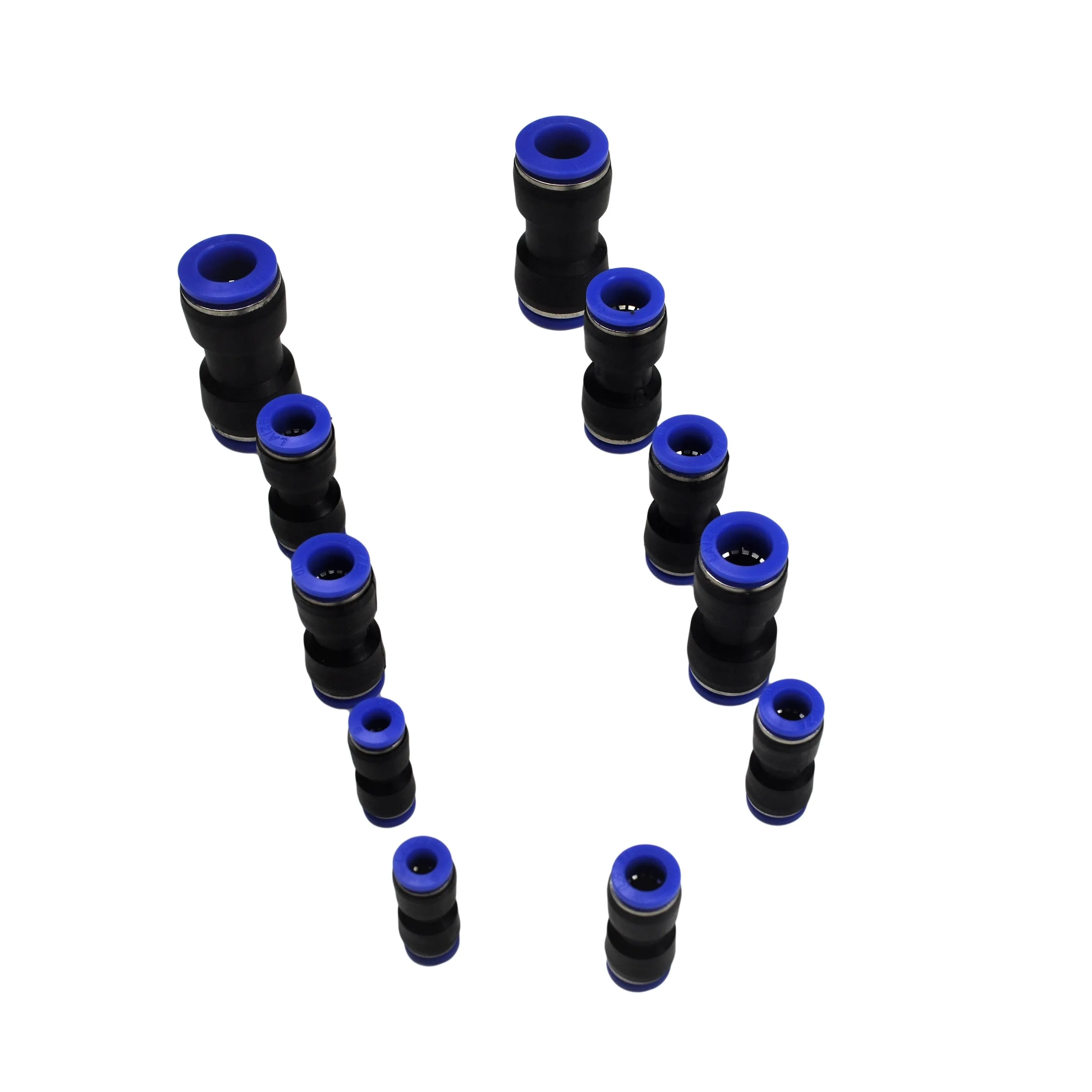 58 pc Pushfit air joiner Metric Quick Connect Grab Kit Assortment