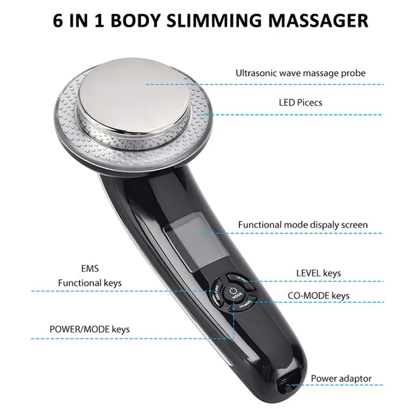 6 in 1 Cavitation Machine Cellulite Remover