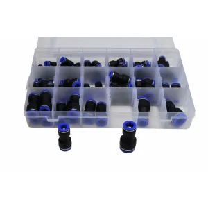 63 pc Straight Quick Connect Grab Kit Assortment
