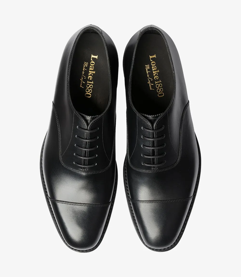 Aldwych Black Calf Rubber Sole