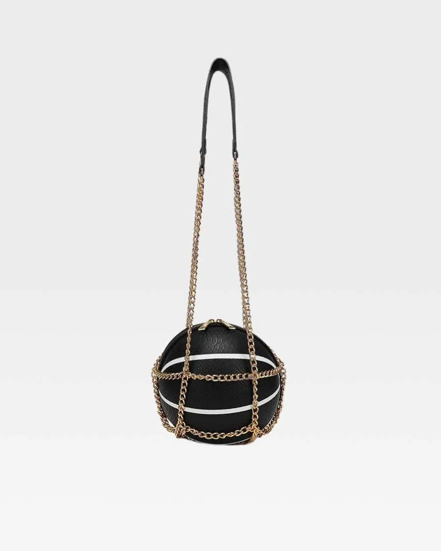 Apollo 1 Basketball Shoulder Bag in Black