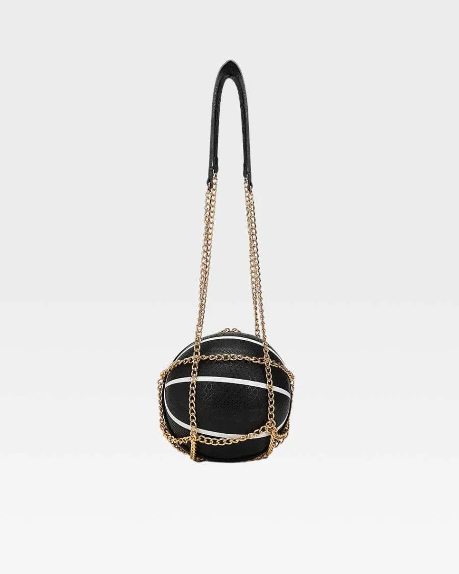 Apollo 1 Basketball Shoulder Bag in Black