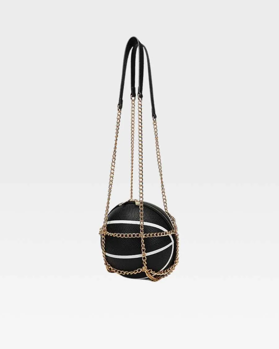 Apollo 1 Basketball Shoulder Bag in Black