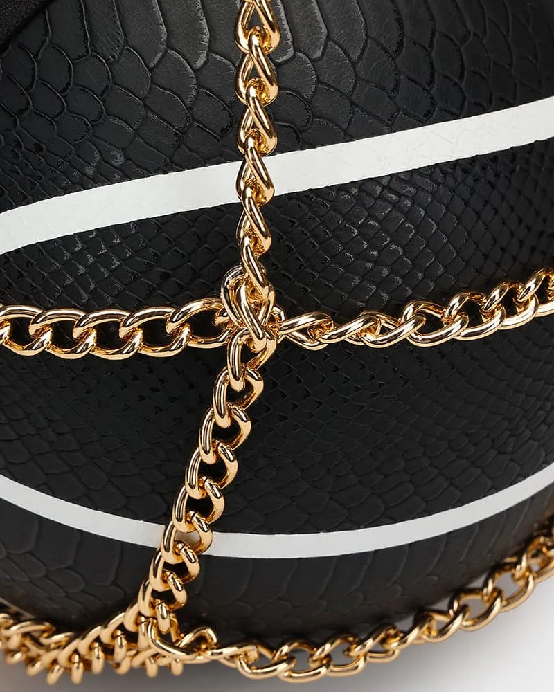 Apollo 1 Basketball Shoulder Bag in Black