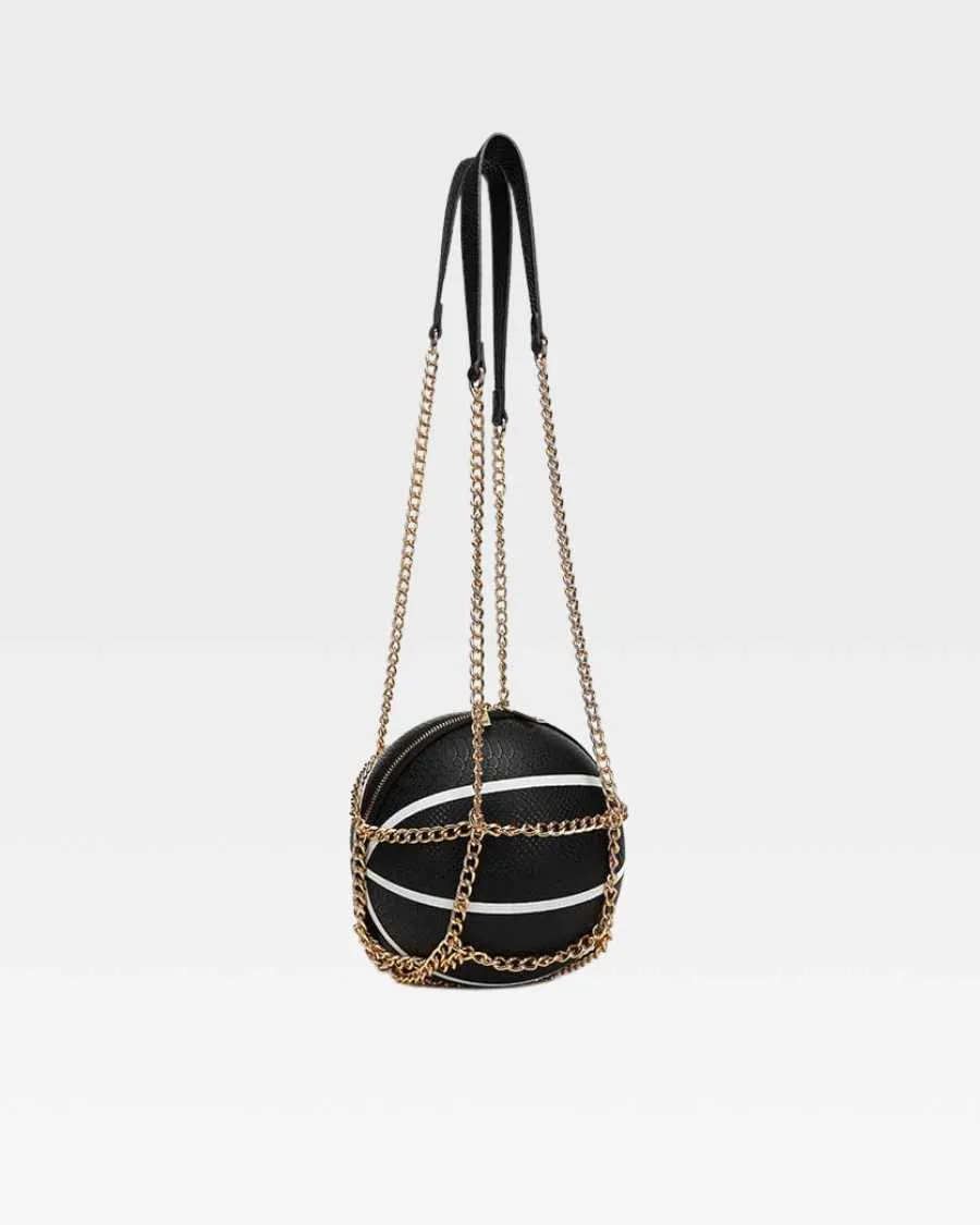 Apollo 1 Basketball Shoulder Bag in Black