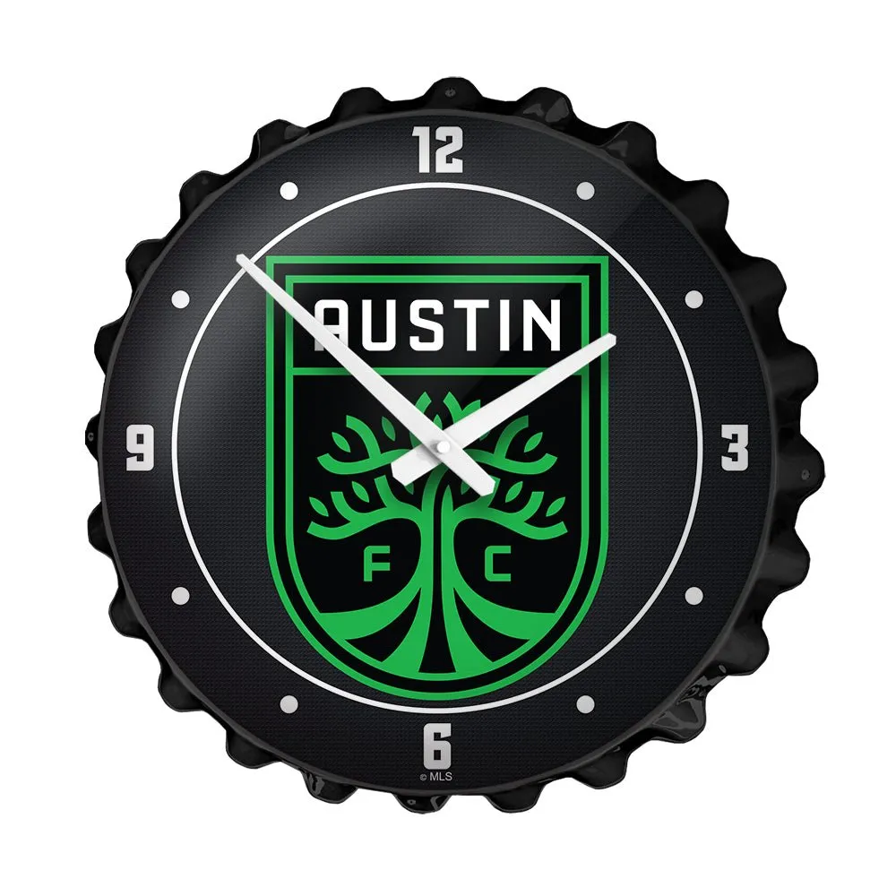 Austin FC: Bottle Cap Wall Clock