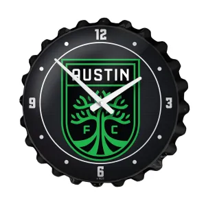 Austin FC: Bottle Cap Wall Clock
