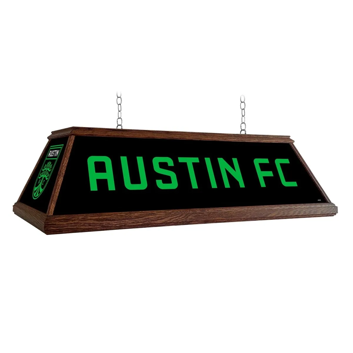 Austin FC: Premium Wood Pool Table Light