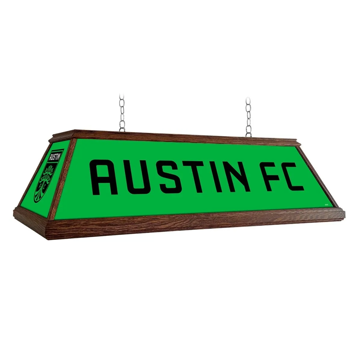 Austin FC: Premium Wood Pool Table Light