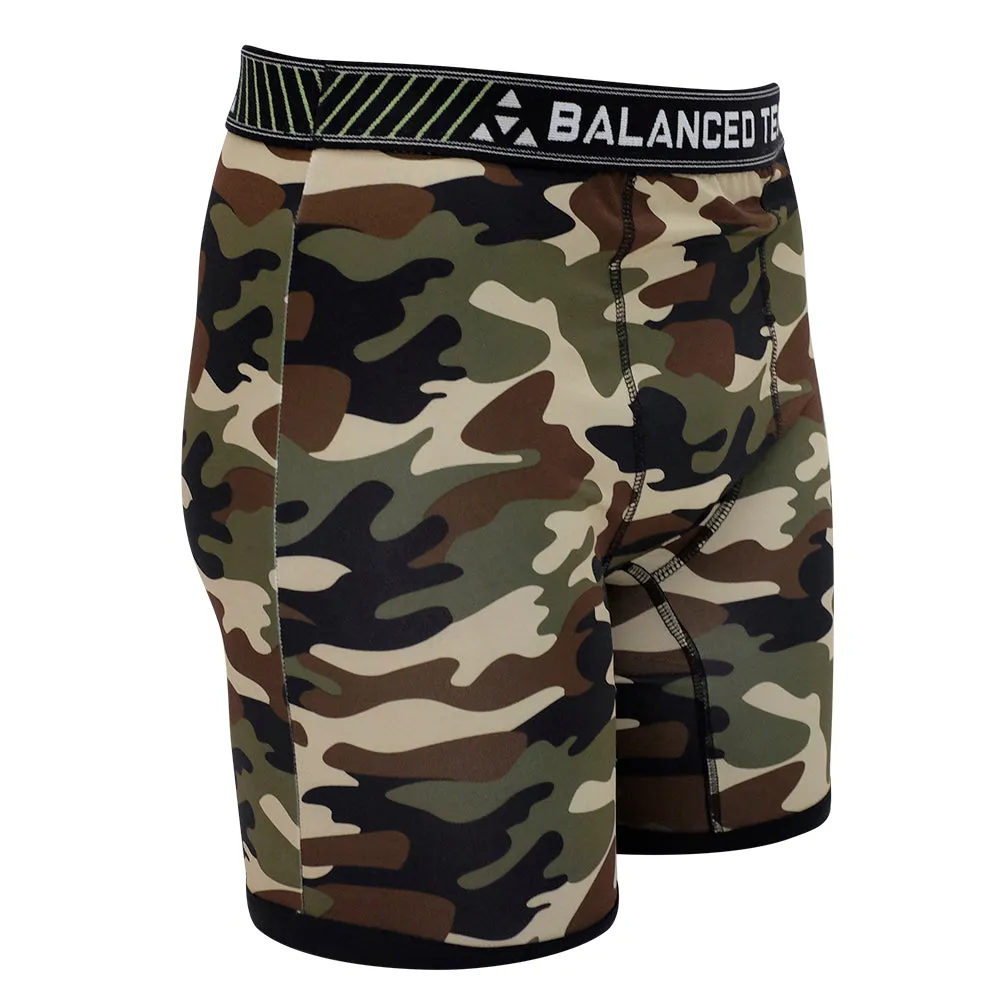 BALANCED TECH CAMO PERFORMANCE BOXER BRIEF