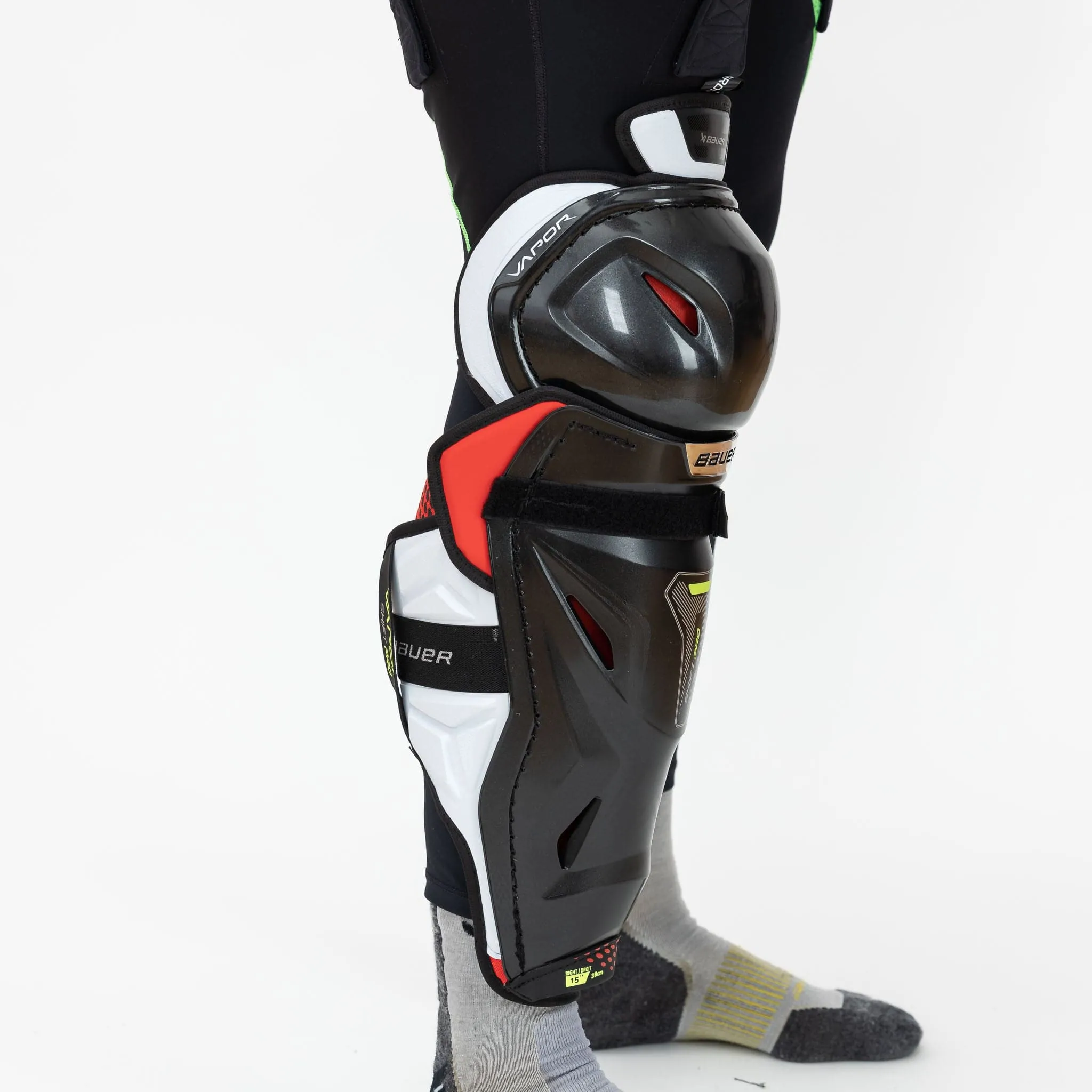 Bauer Vapor Shift Pro Intermediate Hockey Shin Guards - (2022)