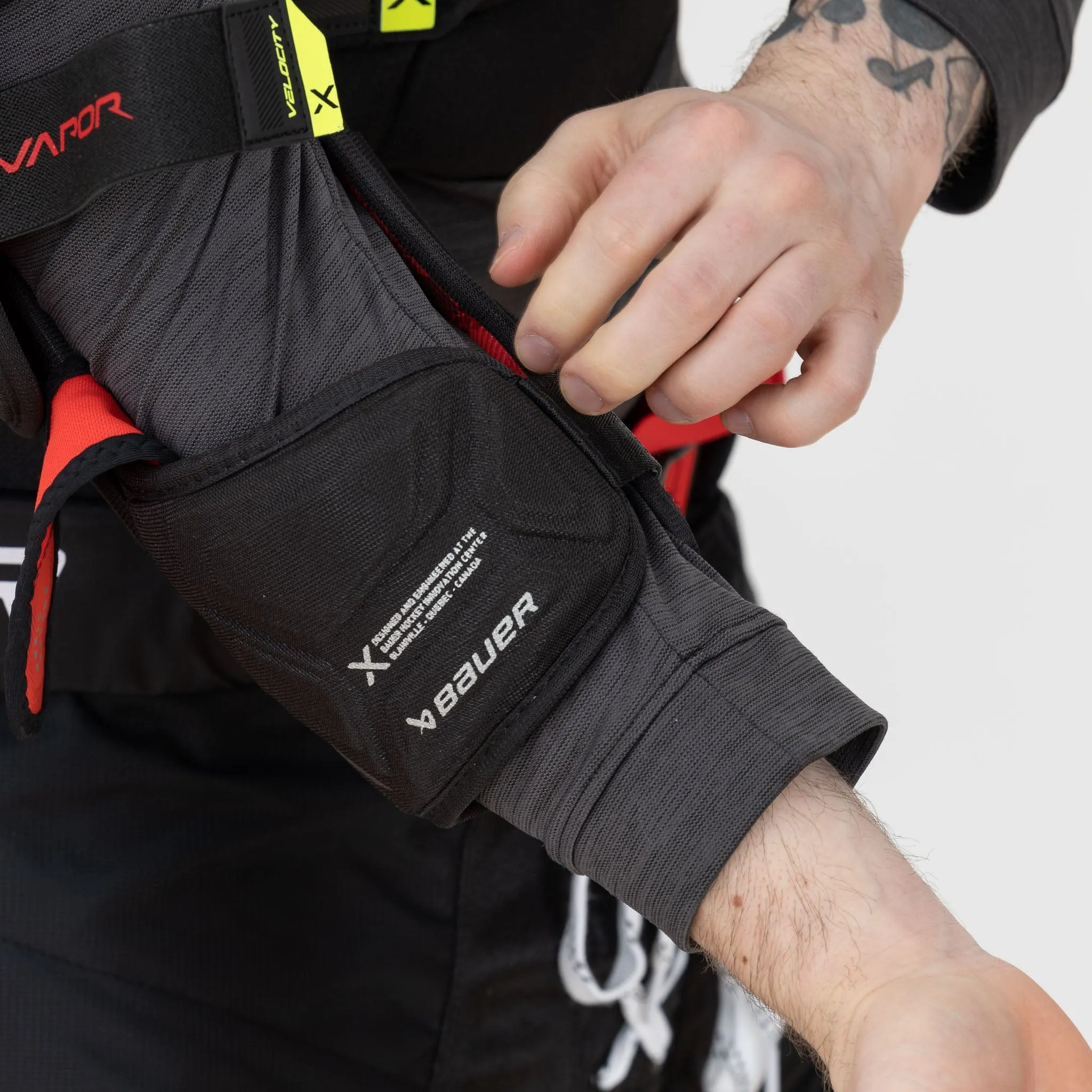 Bauer Vapor Velocity Intermediate Hockey Elbow Pads - 2022