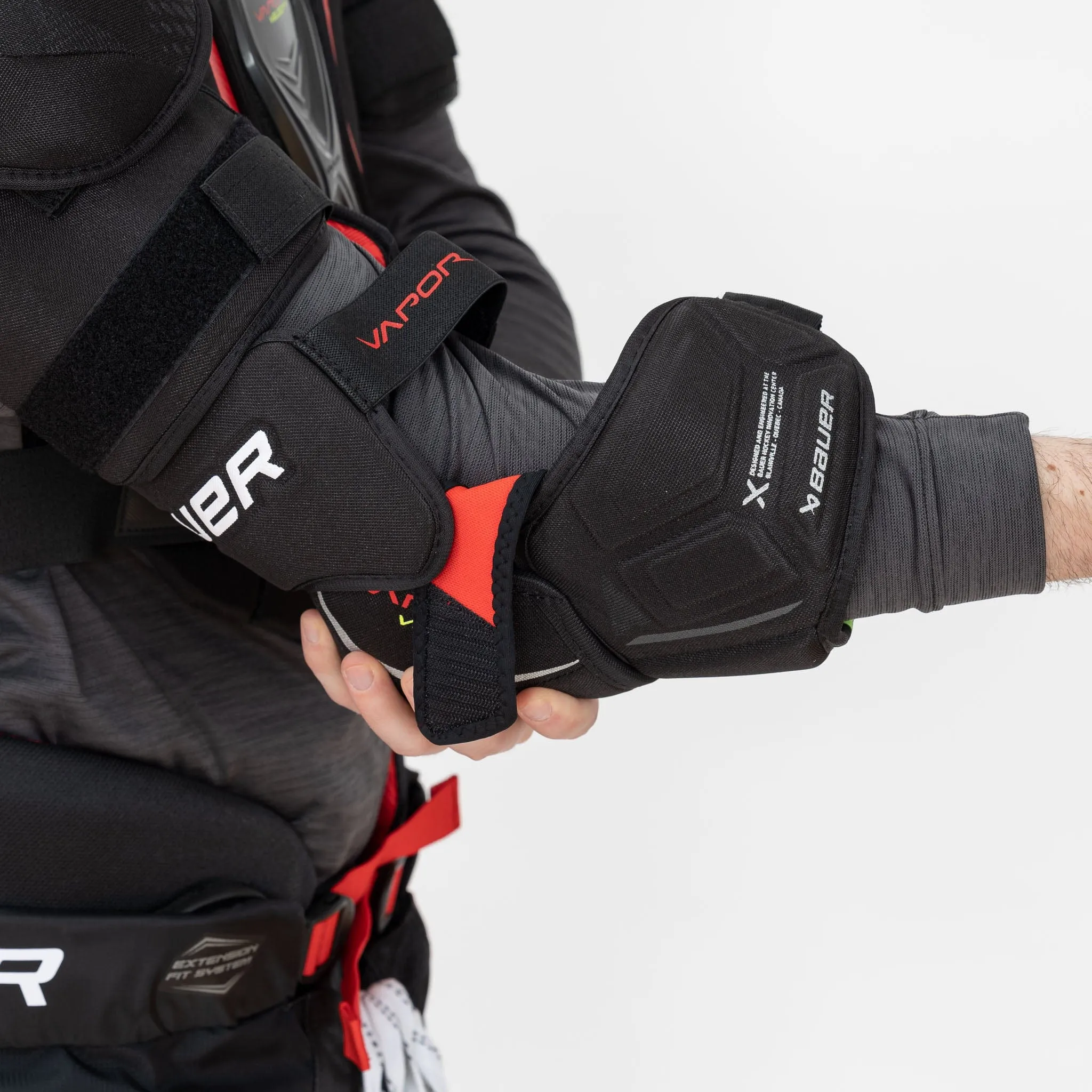 Bauer Vapor Velocity Intermediate Hockey Elbow Pads - 2022