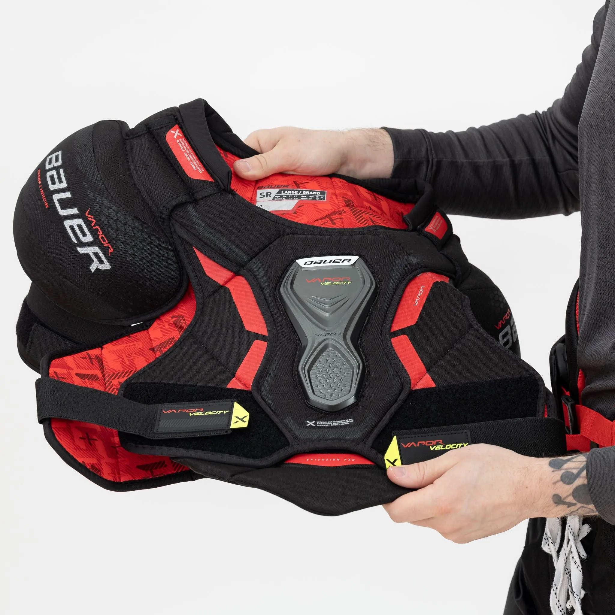 Bauer Vapor Velocity Senior Hockey Shoulder Pads - 2022