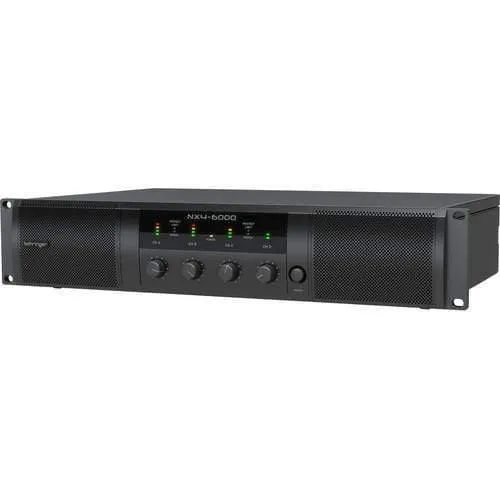 Behringer NX4-6000 Ultra-Lightweight 6000-Watt 4-Channel Class-D Power Amplifier with SmartSense
