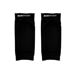 Blue Sports Gel Pad Lace Bite Protector Sleeve - 2 Pack