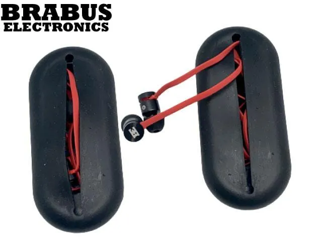Brabus Electronics Wired Earphones with Deep Bass and Crystal Clear Audio