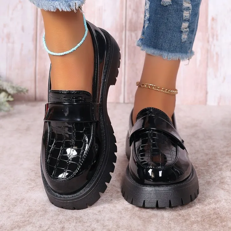 British Style Vintage Leather Shoes