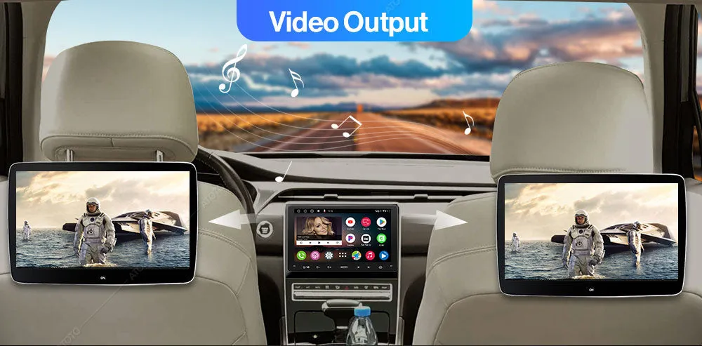Car Stereo ATOTO A6 PF 10inch Wireless CarPlay Android Auto GPS/WiFi/BT/USB 2G 32G