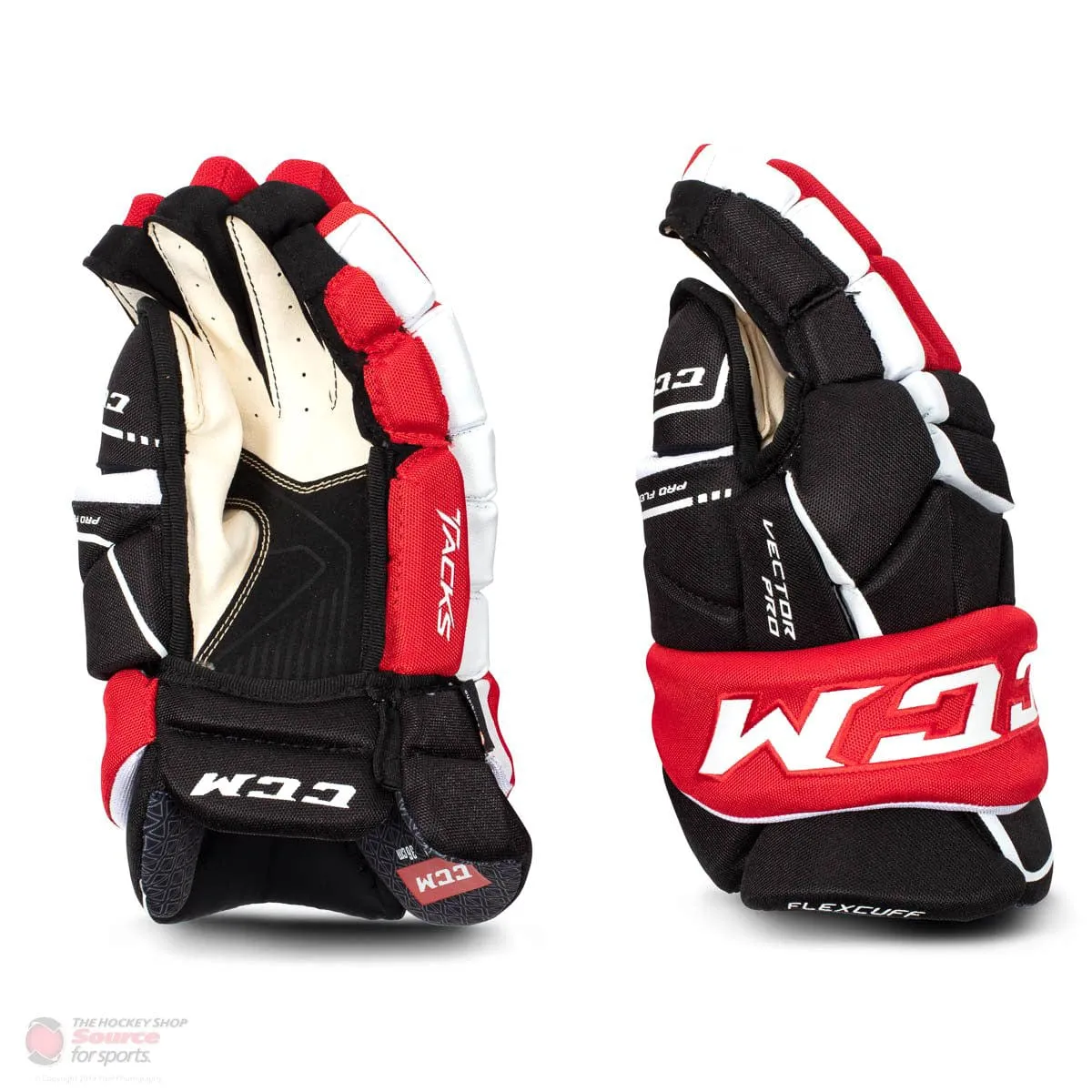 CCM Tacks Vector Pro Junior Hockey Gloves (2020)