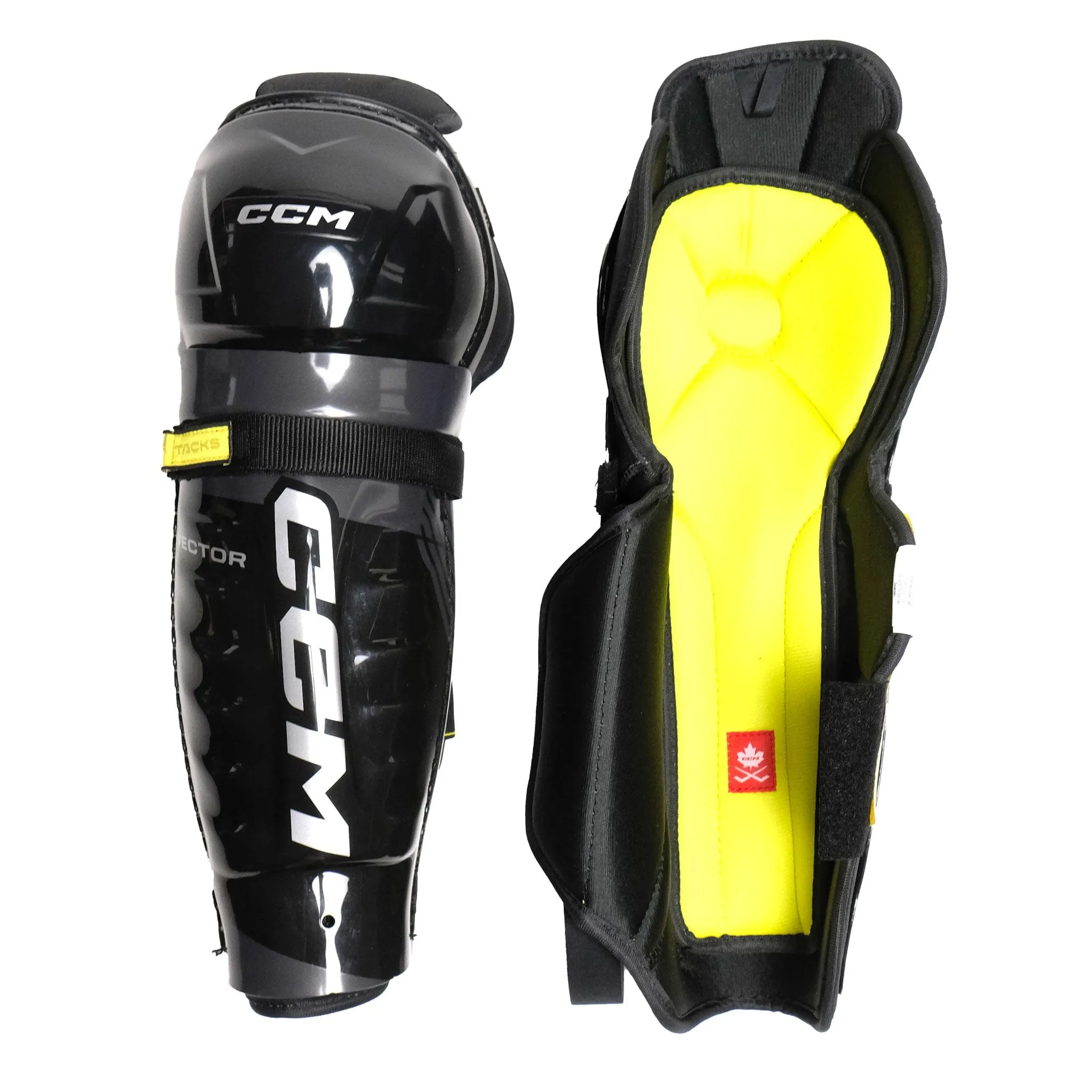 CCM Tacks Vector Senior Hockey Shin Guards