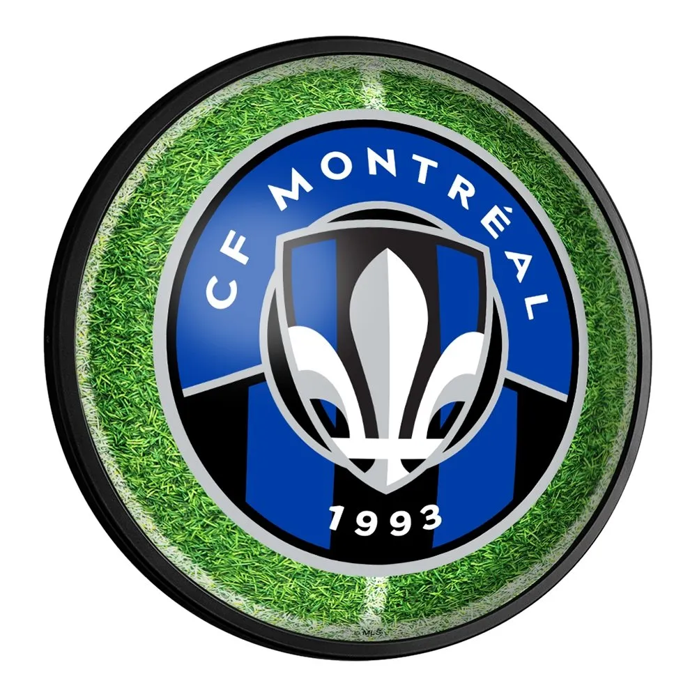 CF Montréal: Pitch - Round Slimline Lighted Wall Sign