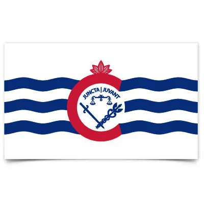 City of Cincinnati flag sticker