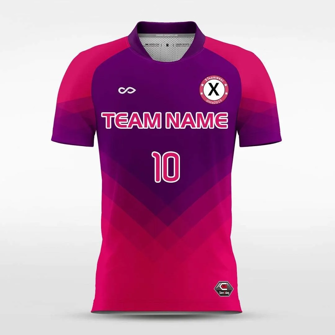 Continent - Customized Men's Sublimated Soccer Jersey