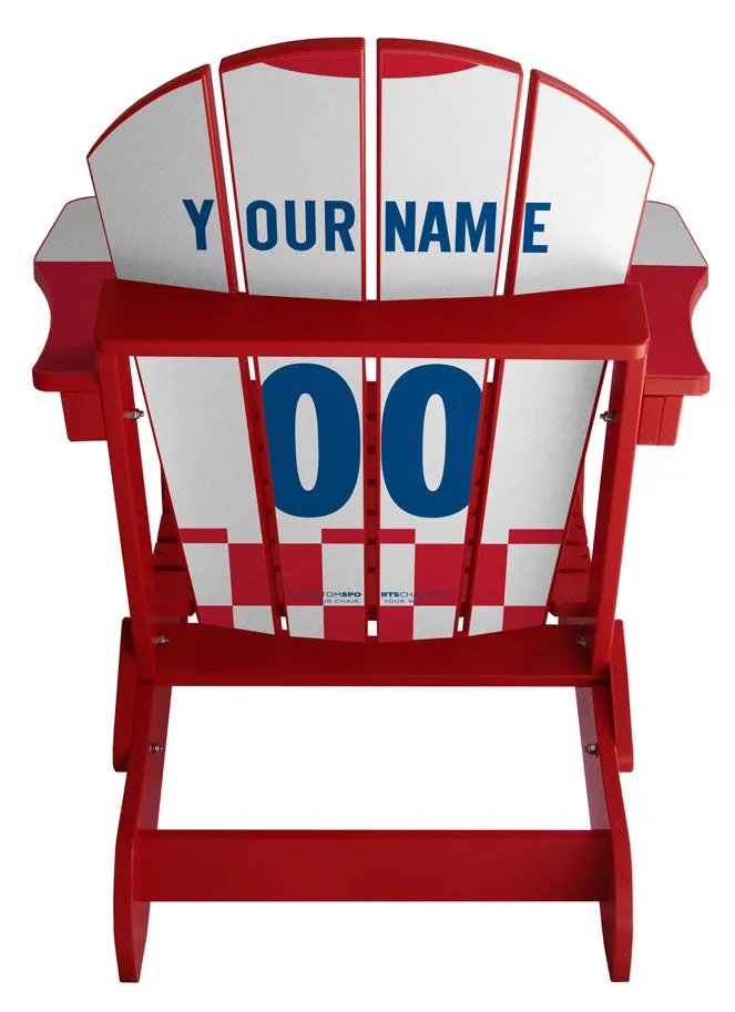Croatia World Soccer Chair