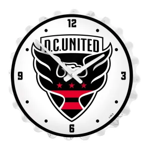 D.C. United: Bottle Cap Lighted Wall Clock