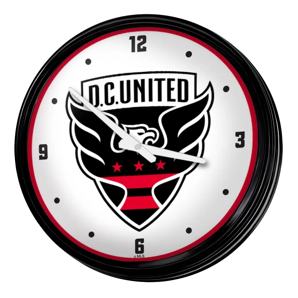 D.C. United: Retro Lighted Wall Clock