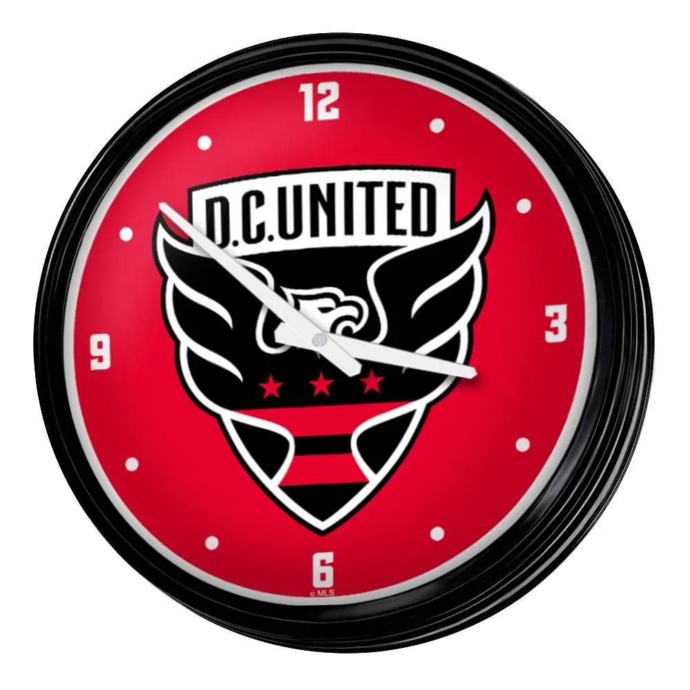 D.C. United: Retro Lighted Wall Clock