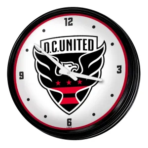 D.C. United: Retro Lighted Wall Clock