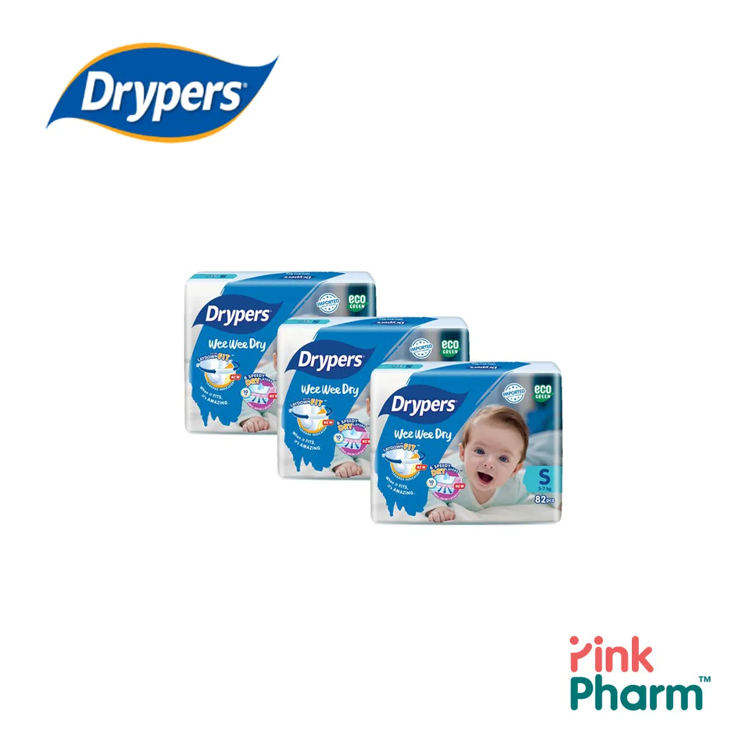 Drypers Wee Wee Dry S (3x82s)