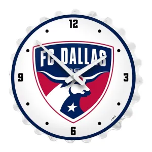 FC Dallas: Bottle Cap Lighted Wall Clock