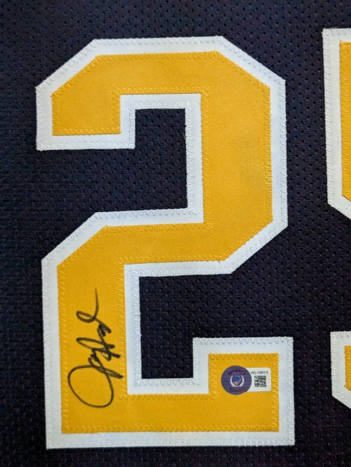 FRAMED MICHIGAN WOLVERINES JUWAN HOWARD AUTOGRAPHED SIGNED JERSEY BECKETT HOLO