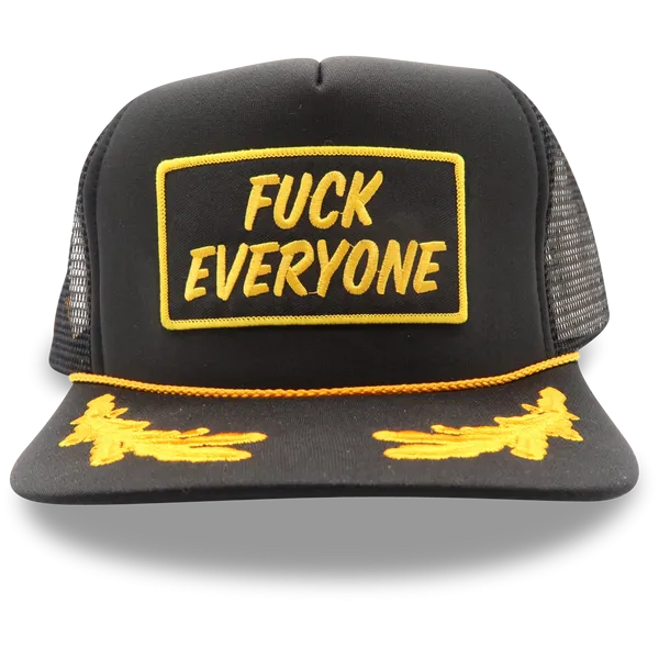 Fuck Everyone Captain Hat