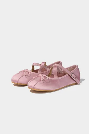 Girl Bowknot Ballerina Flat Shoes