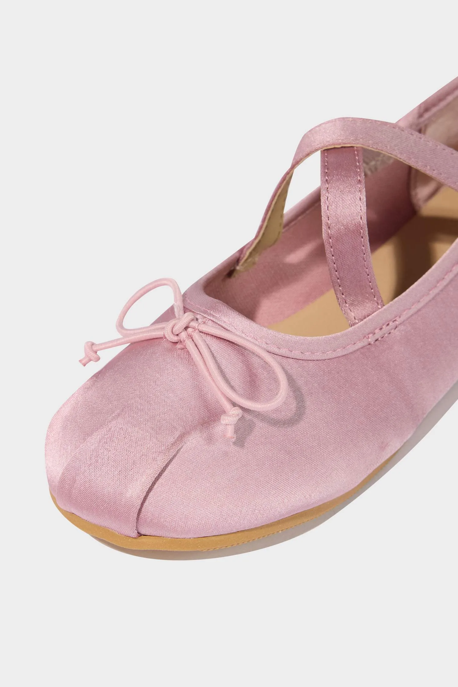 Girl Bowknot Ballerina Flat Shoes