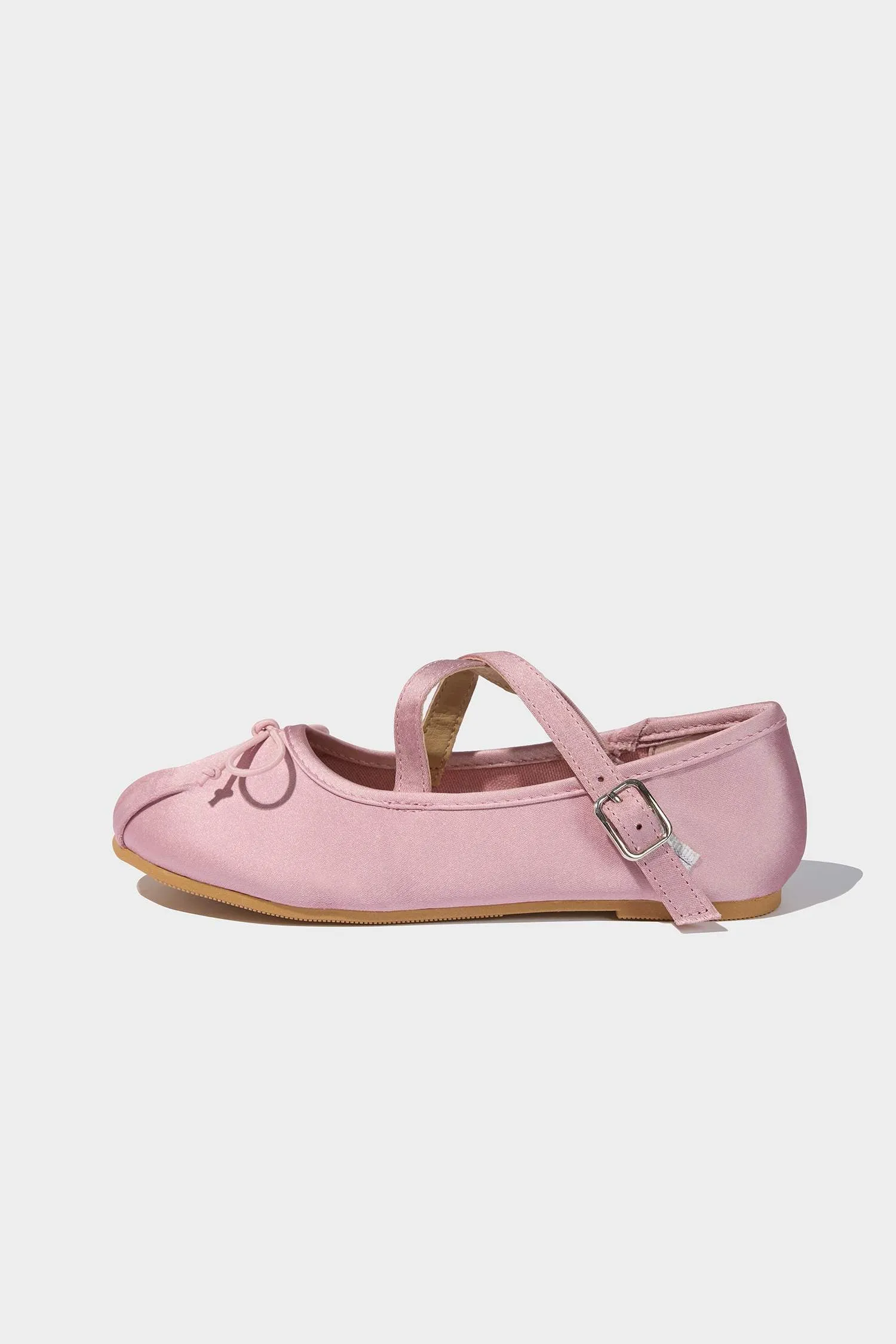 Girl Bowknot Ballerina Flat Shoes