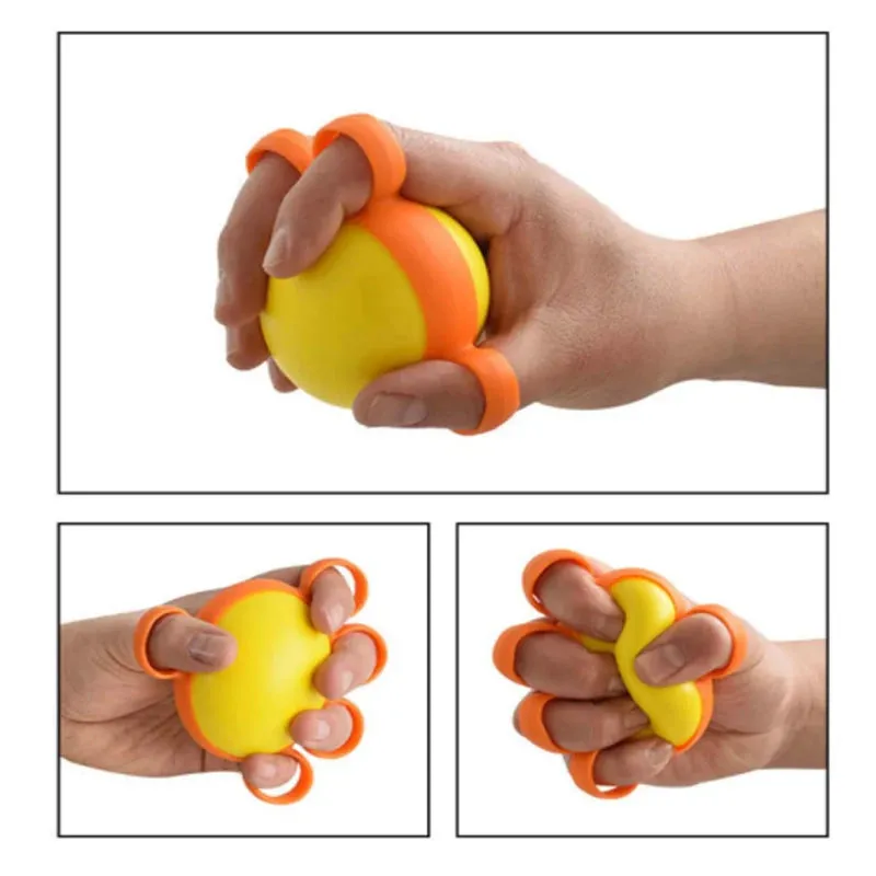 Hand Therapy Grip Strengthener/ Recovery Finger Stretcher Ball